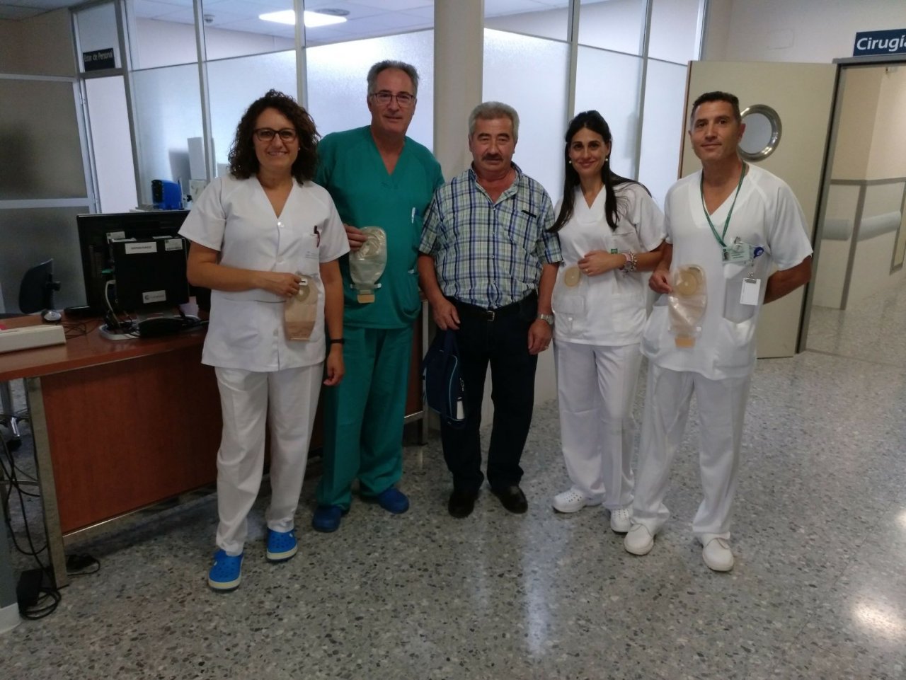 Profesionales de la Unidad de Cirugía Hospital de Baza