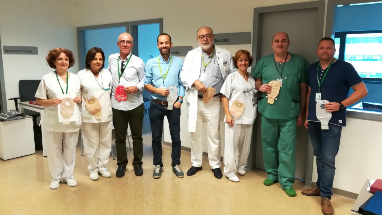 Profesionales de la Unidad de Cirugía del Hospital Campus de Salud