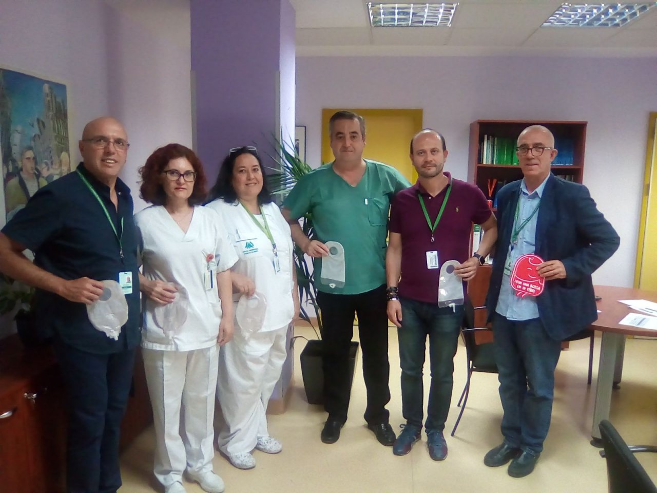 Profesionales de la Unidad de Urología del Hospital Virgen de las Nieves
