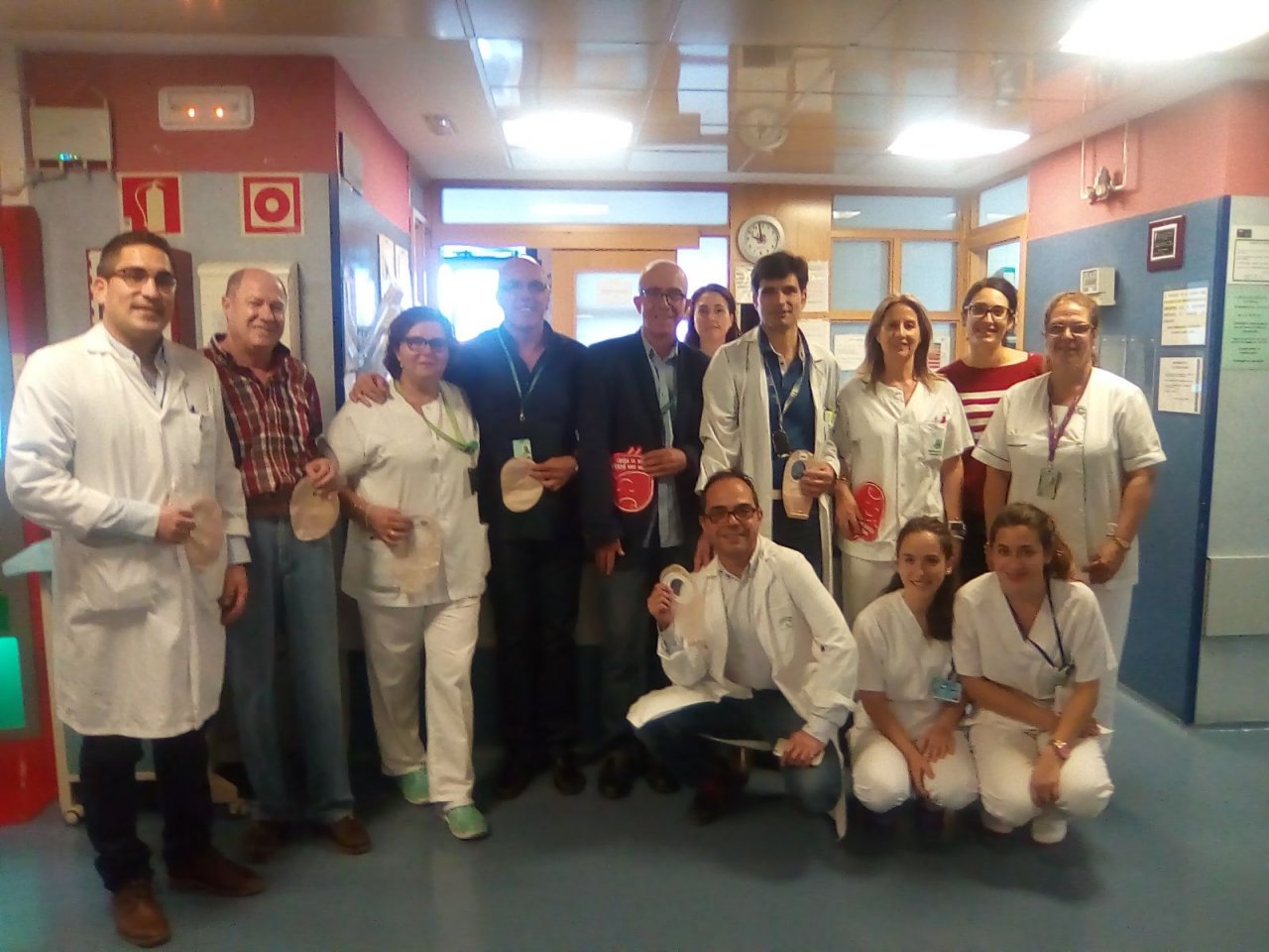 Profesionales de la Unidad de Cirugía del Hospital Virgen de las Nieves