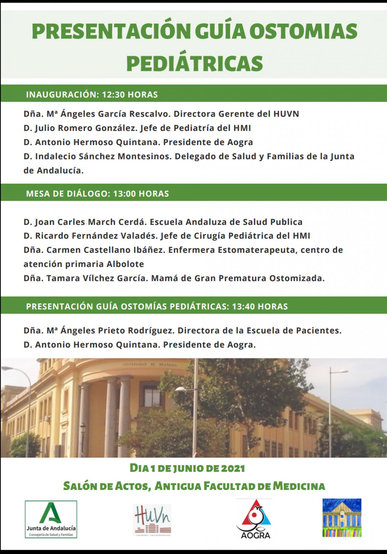 acto de presentación