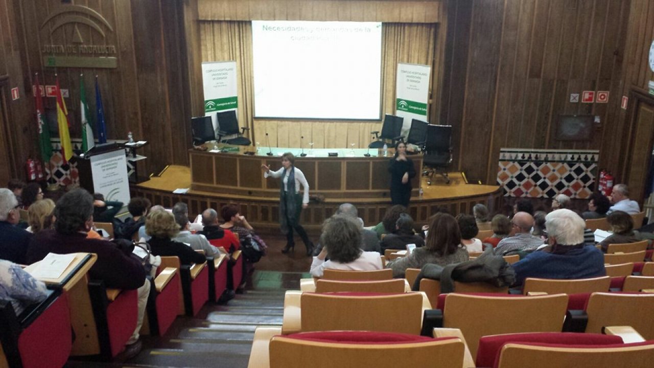 Uno de los momentos del acto de presentacion